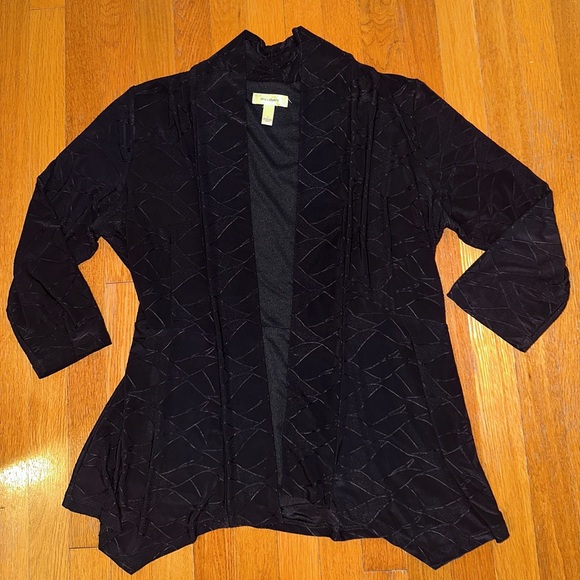 Women’s Dressbarn Black Cardigan Size Large - Picture 1 of 6